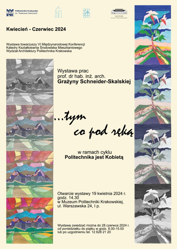 plakat wernisaż Prof Skalskiej